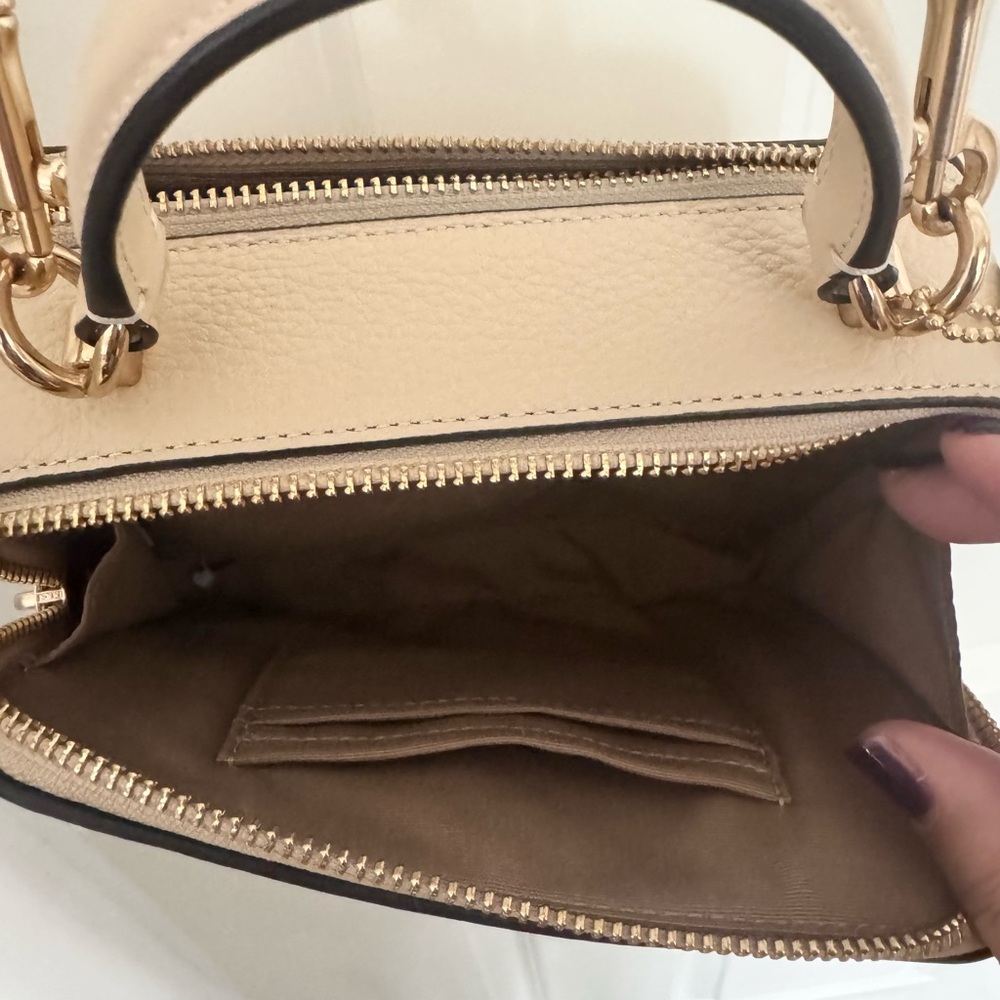 Coach Cream and Black Tom Wesselman Crossbody Bag - Picture 5 of 5